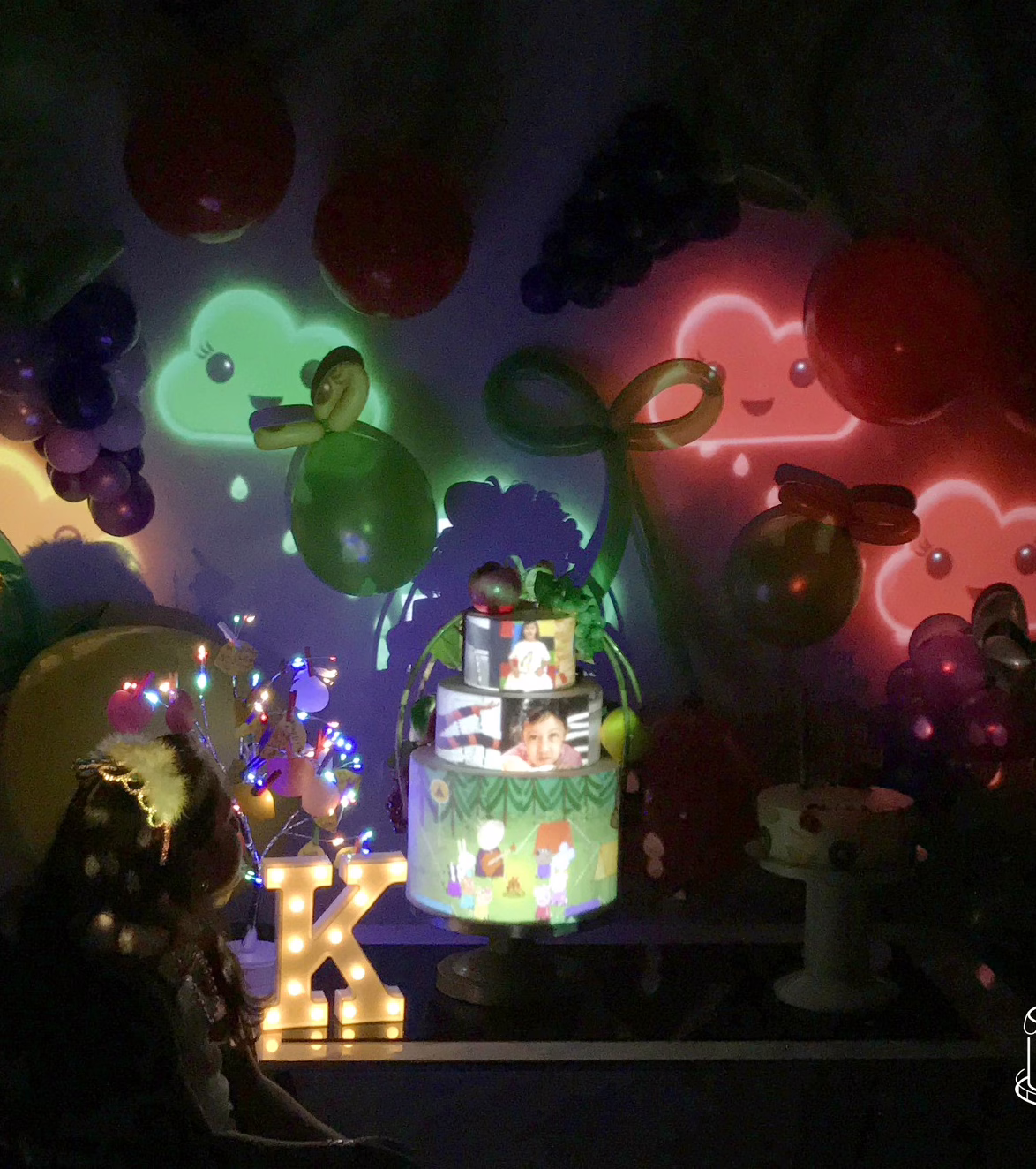 Projection Mapping Cake